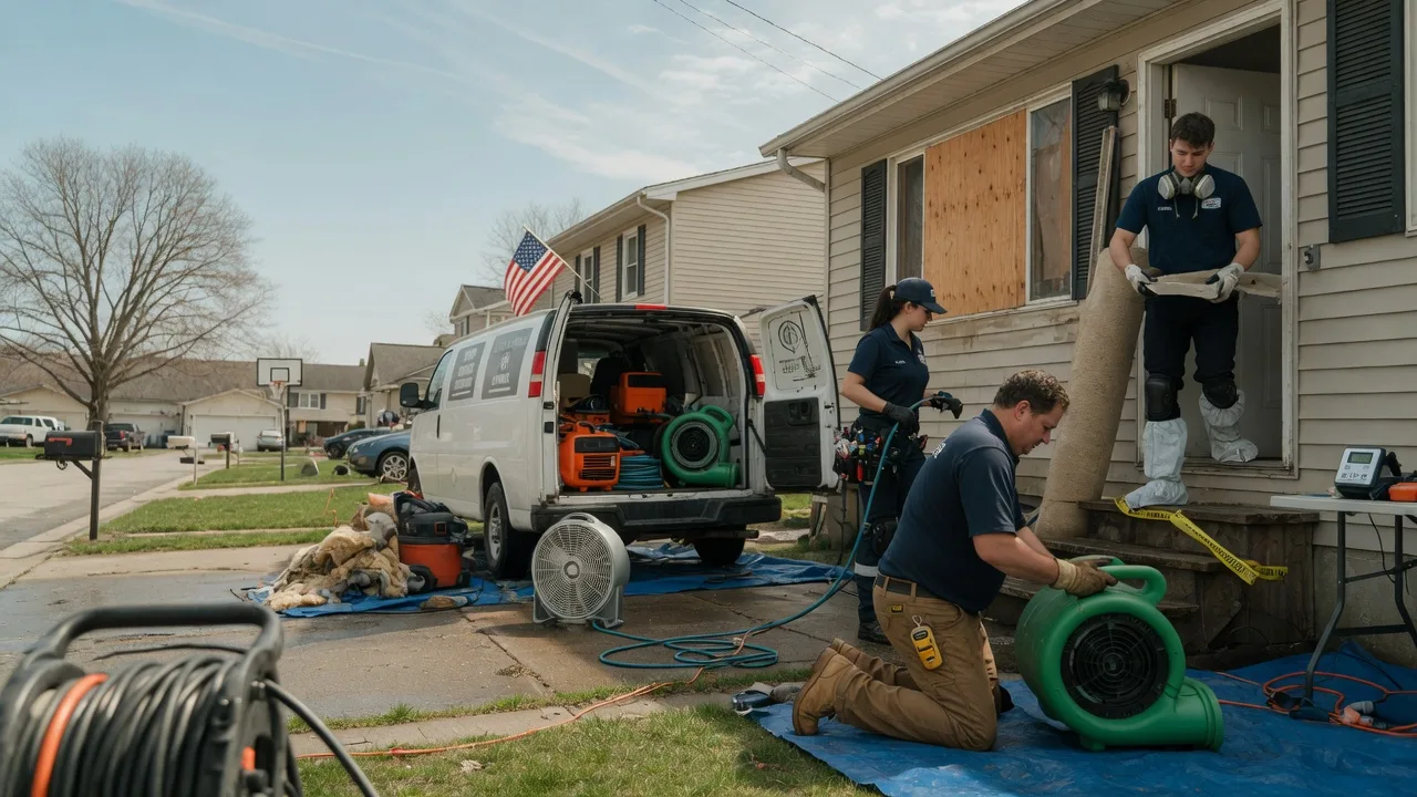 Water Damage Restoration in Stevens Point, WI near me